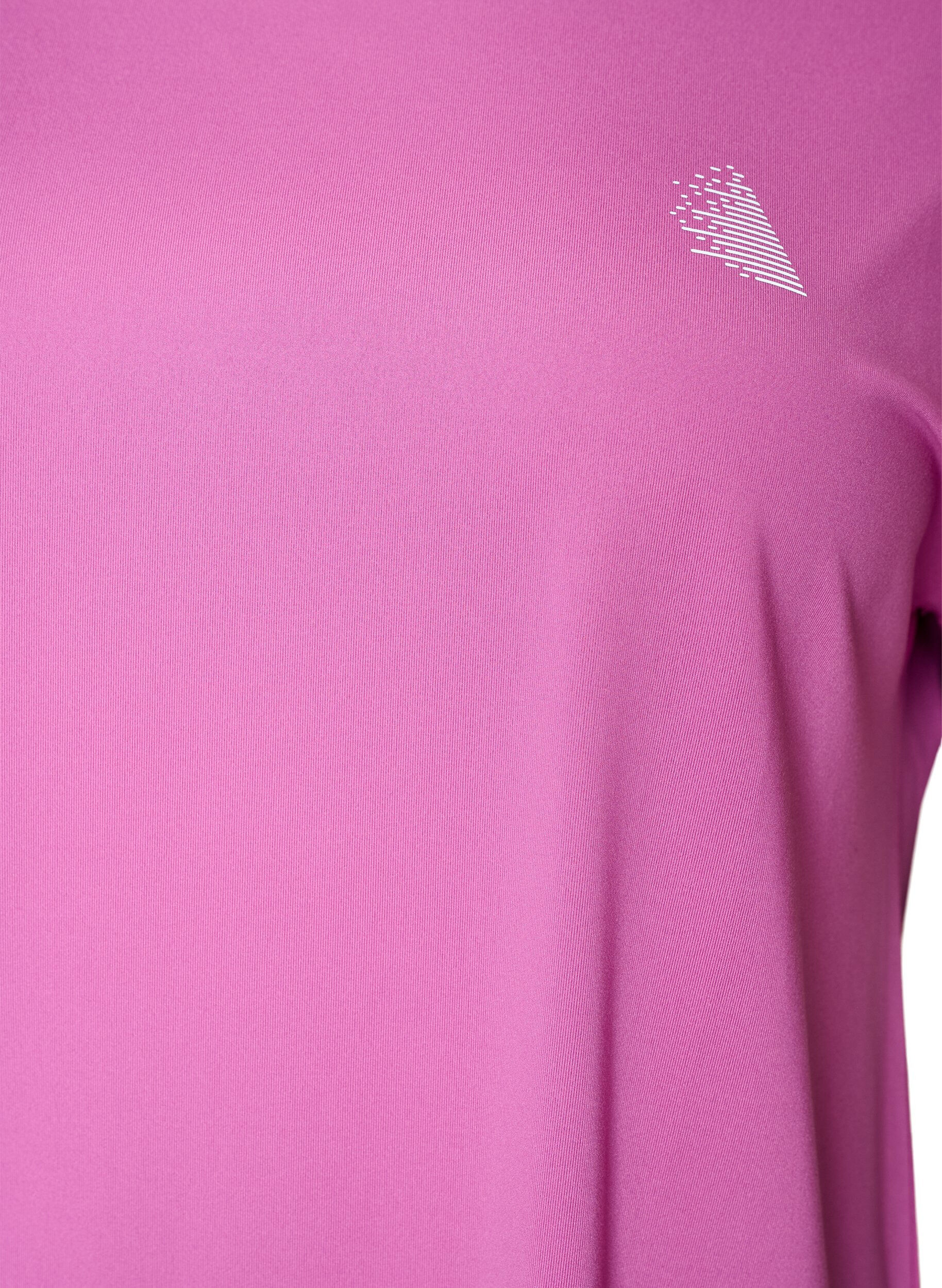 ZizzifashionSolid-coloured training T-shirt, Purple, Packshot image number 2