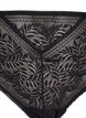 Lace G-string with regular waist, Black, Packshot image number 2
