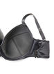 Underwired bikini top with high support, Black, Packshot image number 3