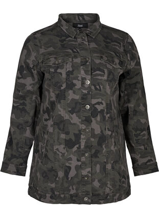Cotton camouflage jacket, Camouflage, Packshot image number 0