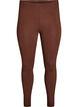 Basic leggings in viscose, Brown, Packshot image number 0