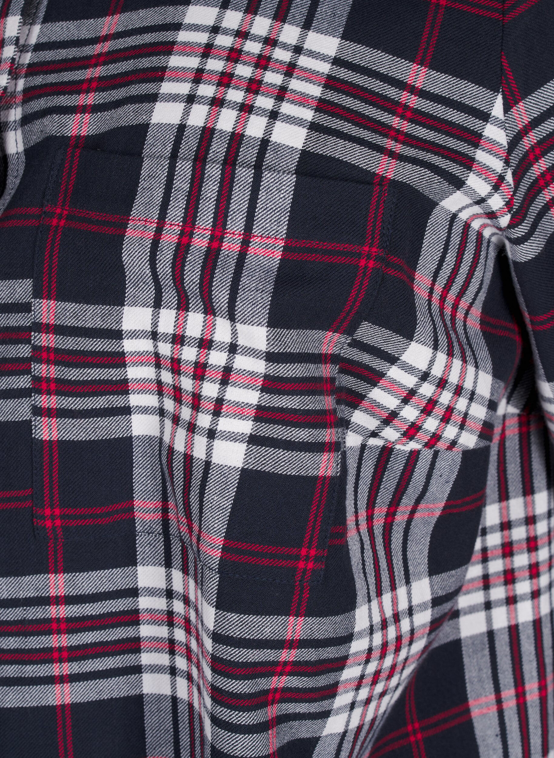 Zizzifashion Checked shirt with long sleeves, Check, Packshot image number 3
