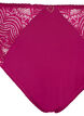 Microfiber thong with lace, Boysenberry, Packshot image number 2