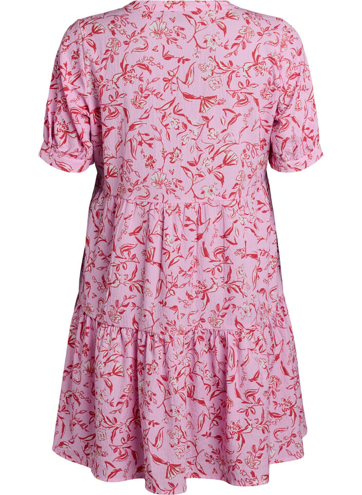 Short A-line dress, Purple, Packshot image number 1