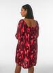 Beach dress in viscose with print, Pink, Model image number 2