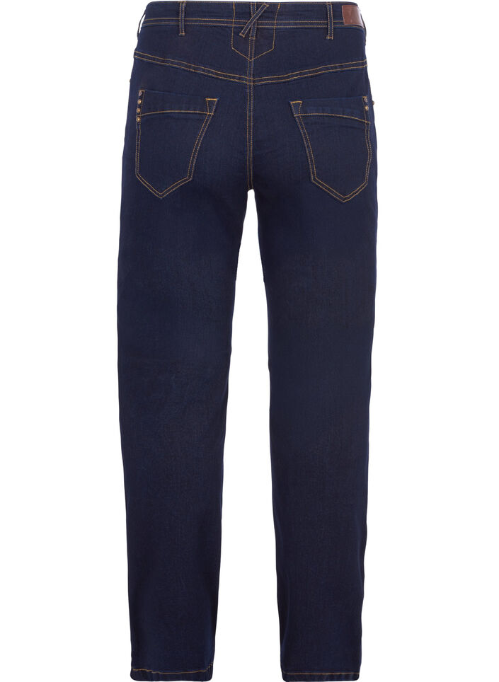 Slim fit Vilma jeans with a high waist, Blue, Packshot image number 1