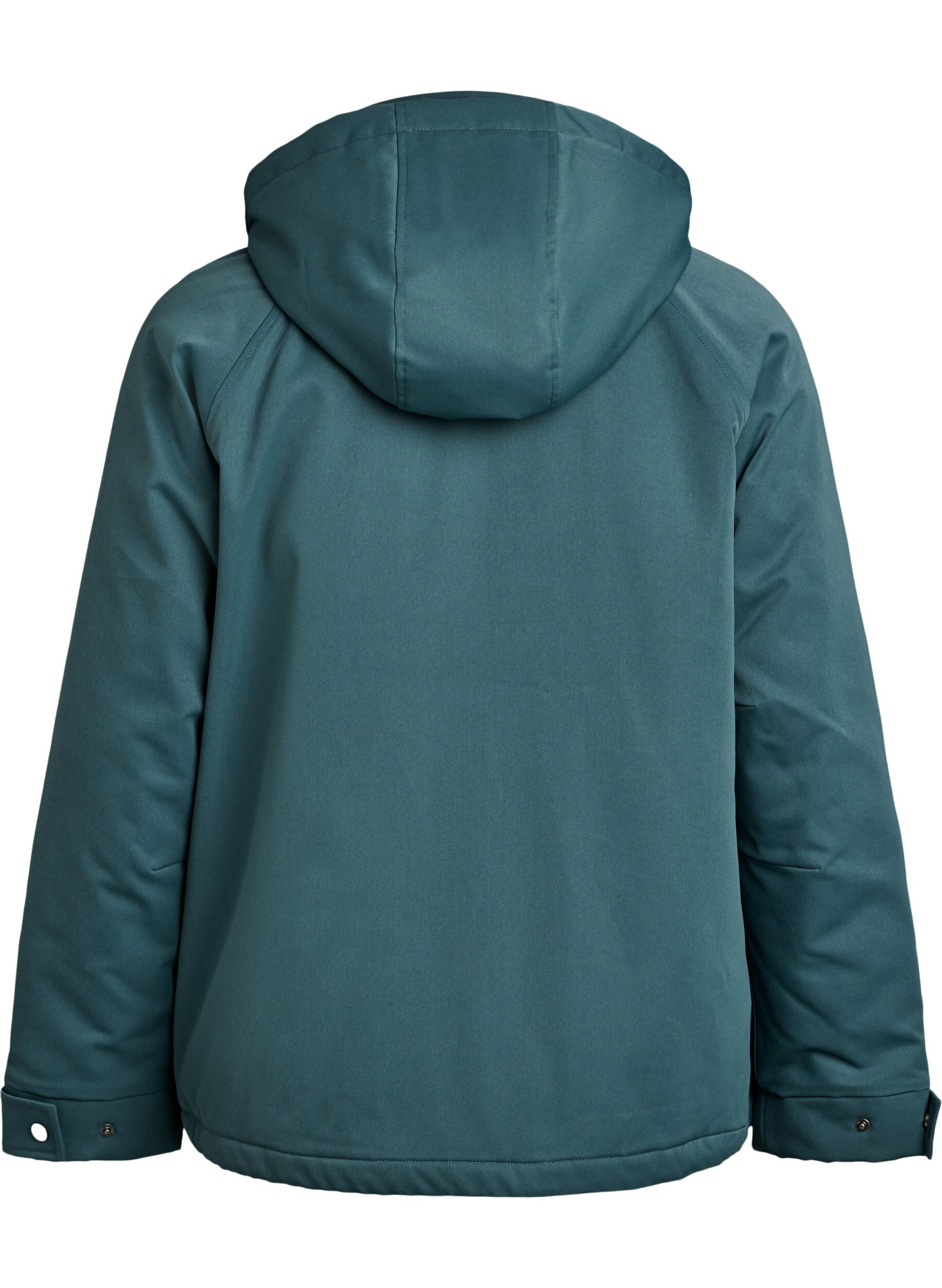 ZizzifashionPadded parka with a detachable hood, Green, Packshot image number 1