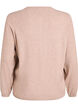Cardigan with round buttons, Beige, Packshot image number 1