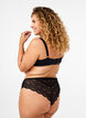 Brazilian lace panties, Black, Model image number 1