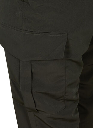 Cargo trousers with side pockets, Peat, Packshot image number 3