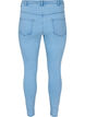 Cropped Amy jeans with a zip, Light Blue, Packshot image number 1