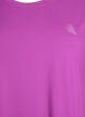 Solid-coloured training T-shirt, Purple, Packshot image number 2