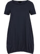 Short sleeve cotton dress, Blue, Packshot image number 0