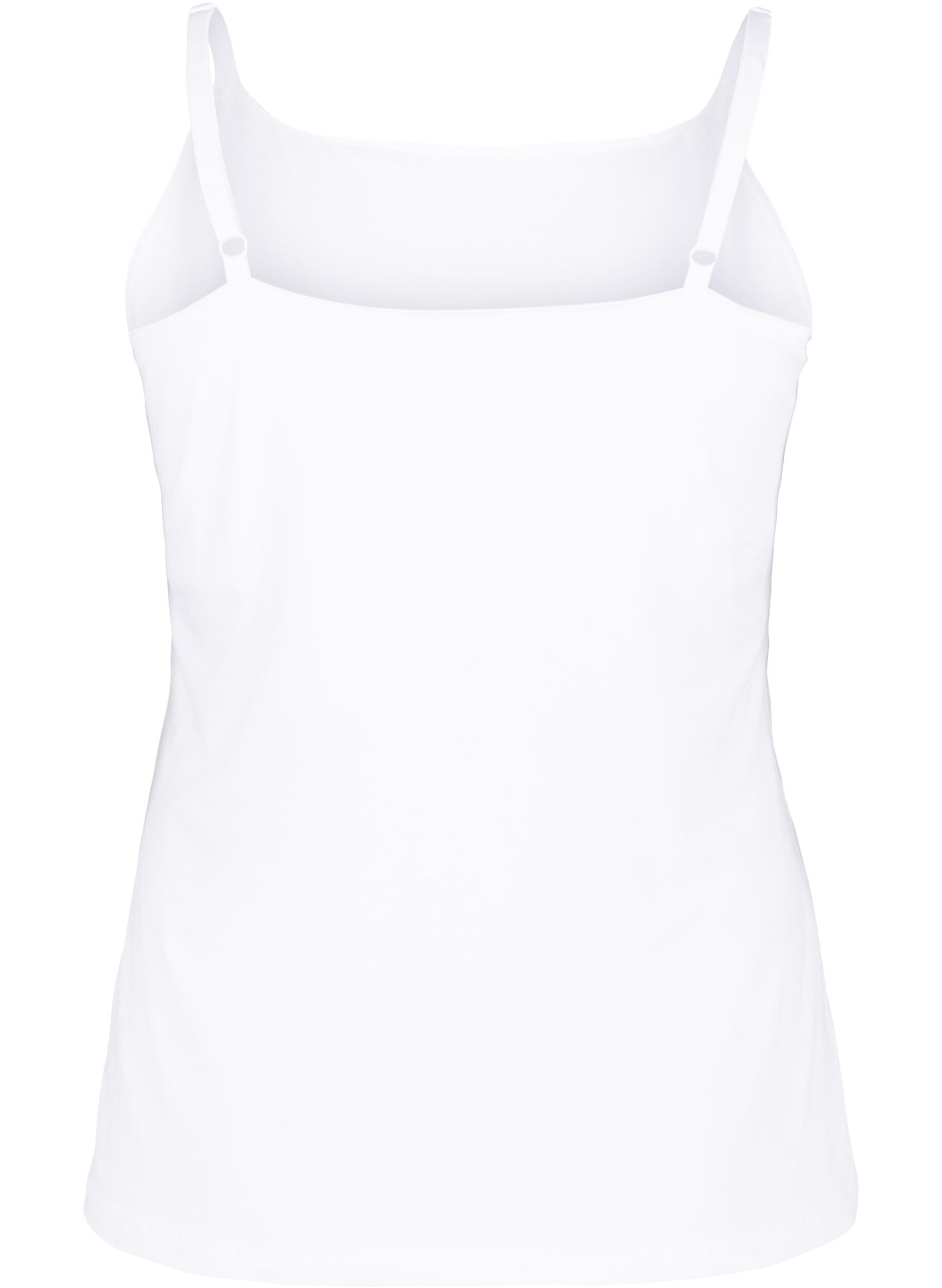 Zizzifashion Pregnancy top with breastfeeding function, White, Packshot image number 1