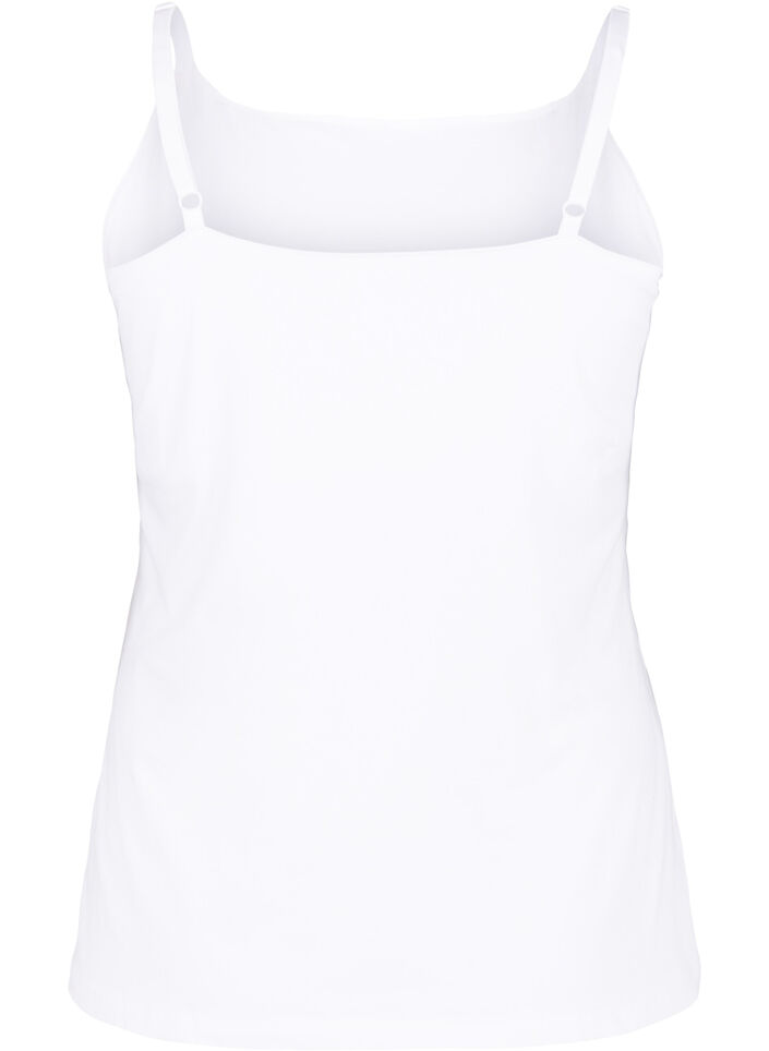 Pregnancy top with breastfeeding function, White, Packshot image number 1