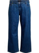 Wide leg jeans with high waist, Blue, Packshot image number 0