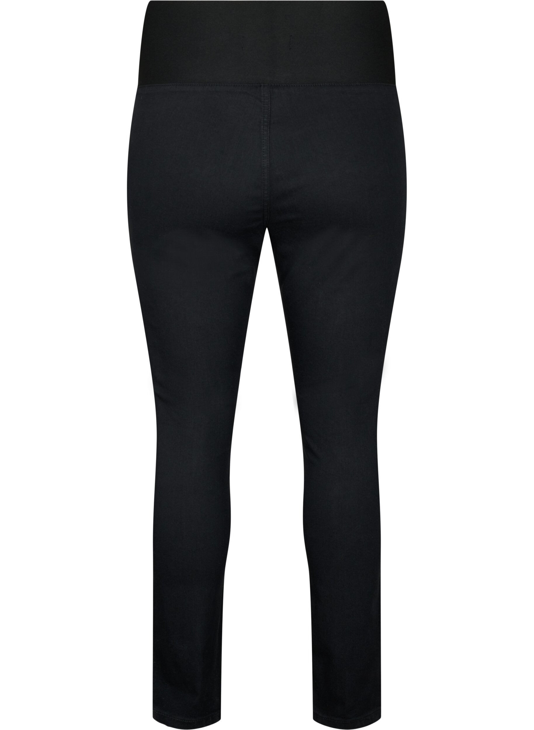 Zizzifashion FLASH - Jeggings with wide elastic waistband, Black, Packshot image number 1