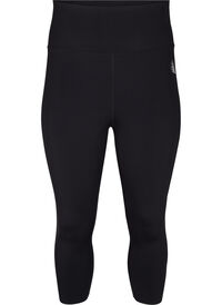 CORE, SUPER TENSION TIGHTS - 3/4 training tights with pocket
