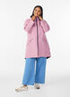 Rain jacket with pockets and a hood, Rose, Model image number 1