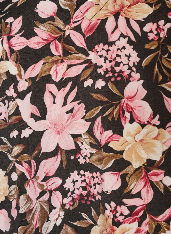 Short A-line dress with V-neck, Rose, Packshot image number 2