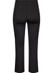 Bootcut training tights with a high waist, Black, Packshot image number 1