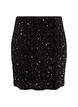 Short sequin skirt, Brown, Packshot image number 1