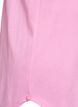 Short sleeve nightgown with text print, Pink, Packshot image number 3