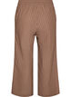 Loose trousers with high waist and pockets, Brown, Packshot image number 1