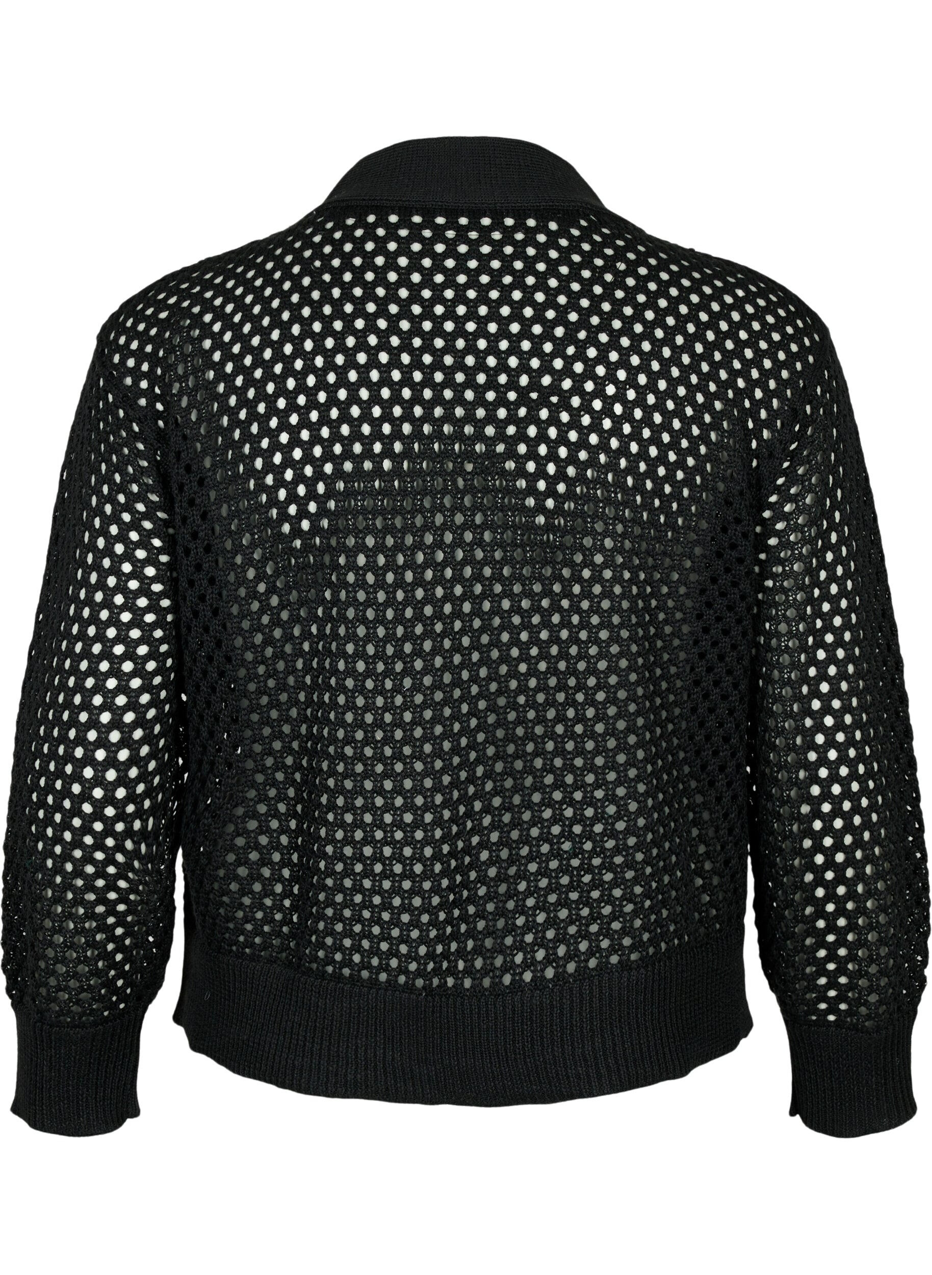 Zizzifashion Pullover with pattern, Black, Packshot image number 1