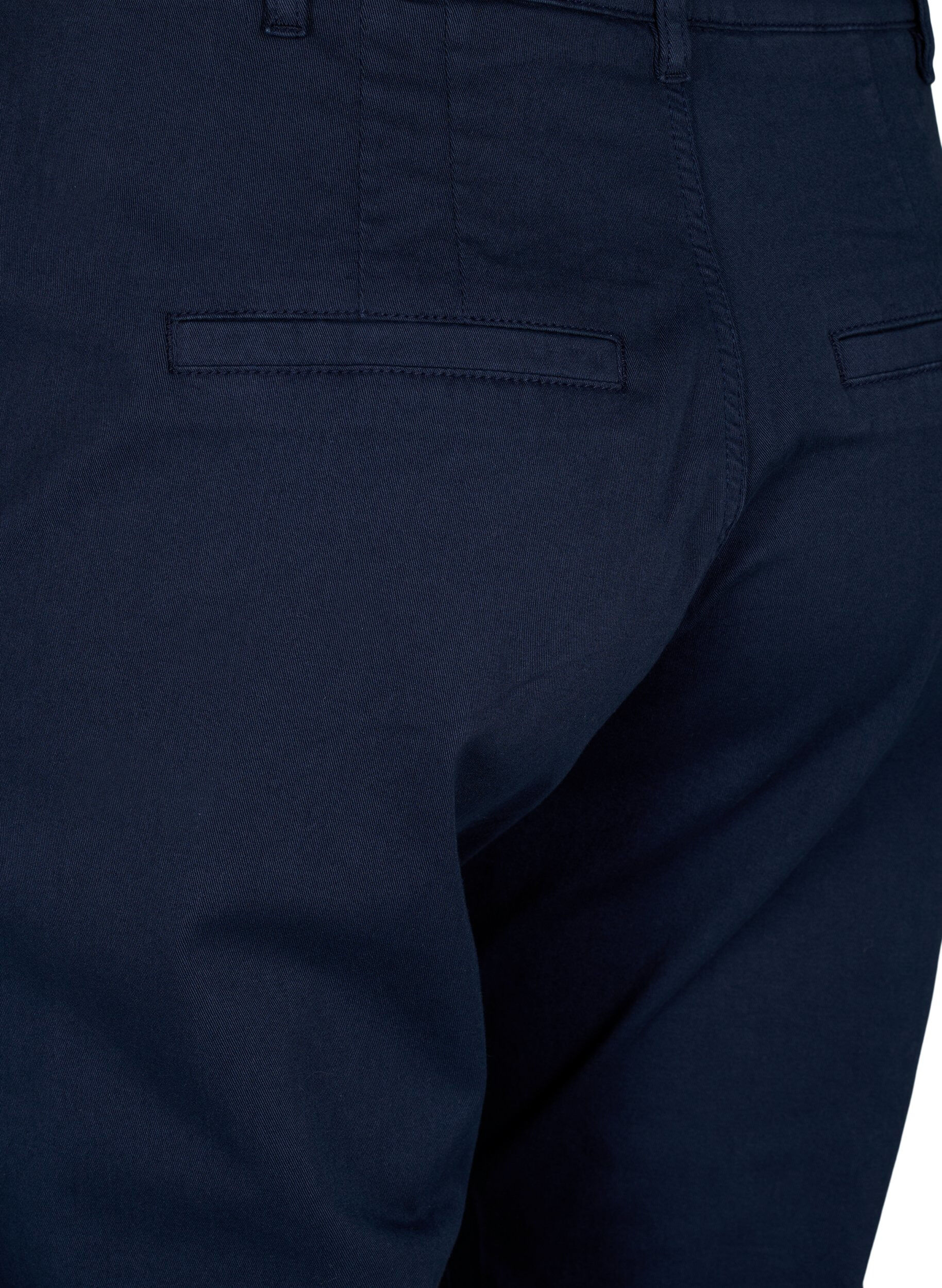 Zizzifashion Cotton chinos, Navy Blazer, Packshot image number 3