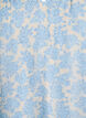 Chiffon blouse with floral print and crochet trim, Light Blue, Packshot image number 2