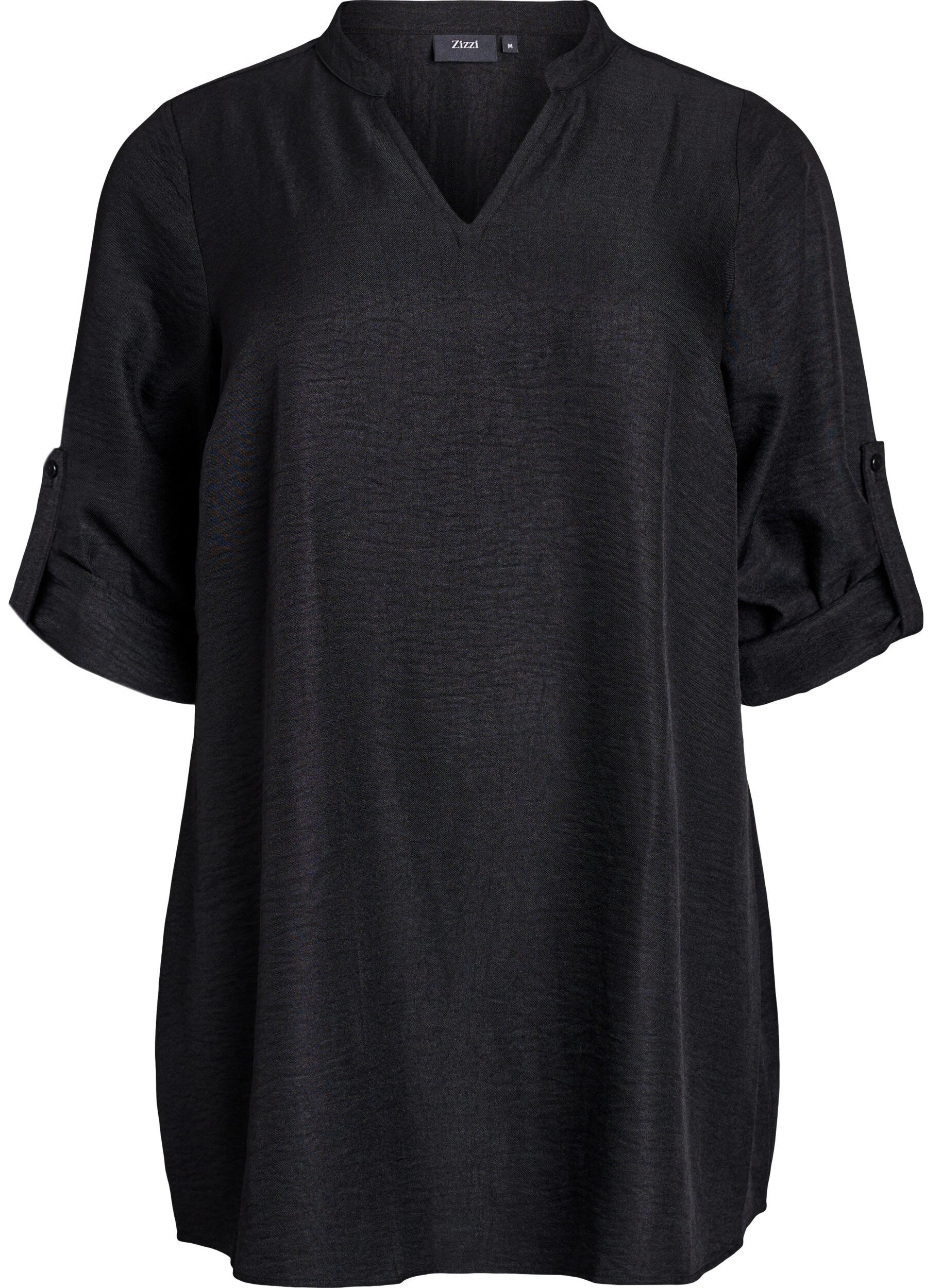 Tunic with V-neck