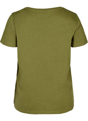 V-neck t-shirt, Green, Packshot image number 1