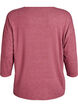 Jersey blouse with 3/4 sleeves, Red, Packshot image number 1