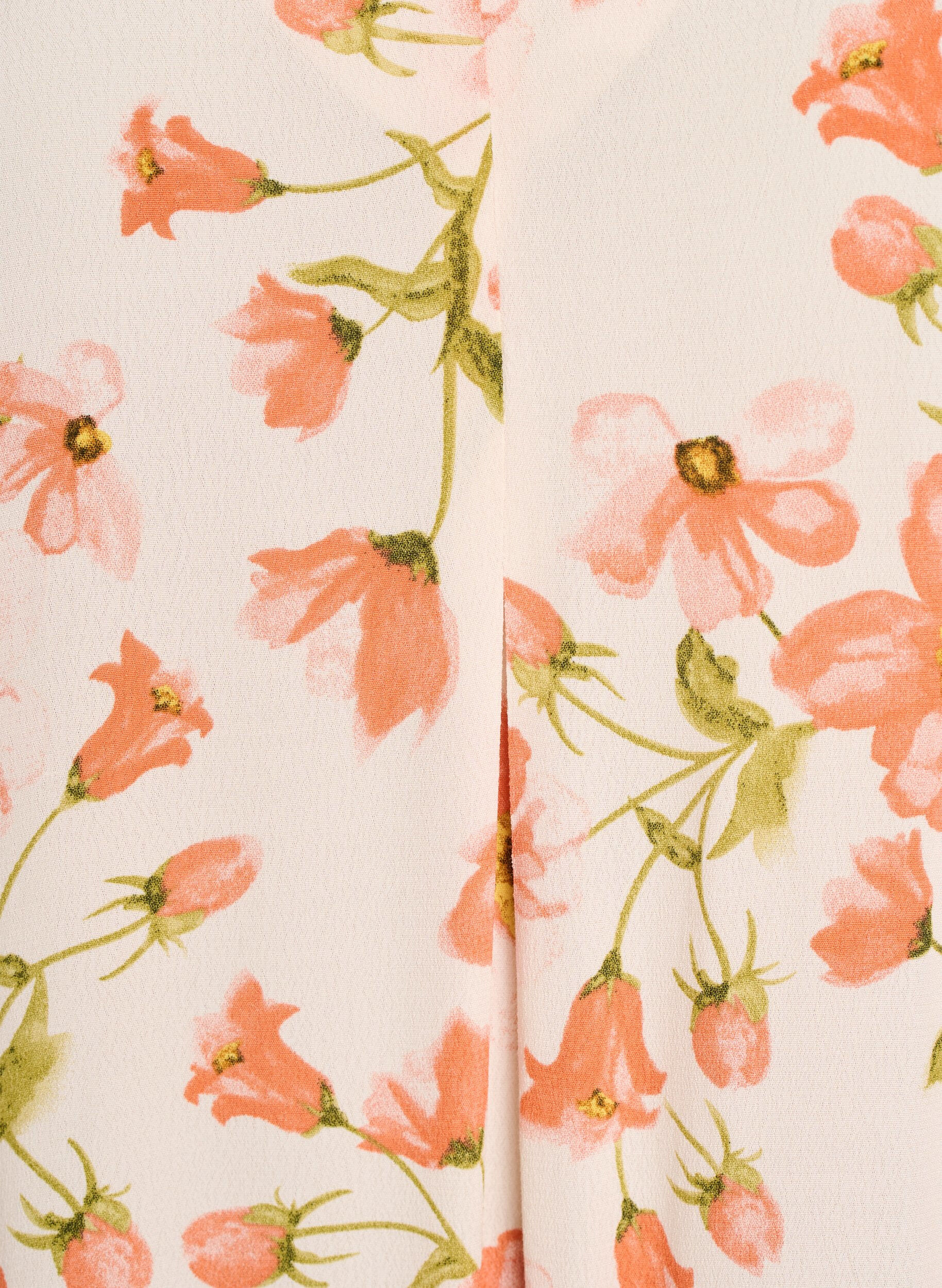 Zizzifashion Viscose A-line dress, Pink, Packshot image number 2