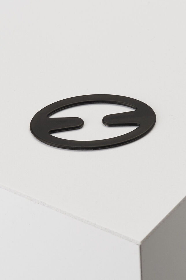 Bra clip, Black, Packshot image number 2