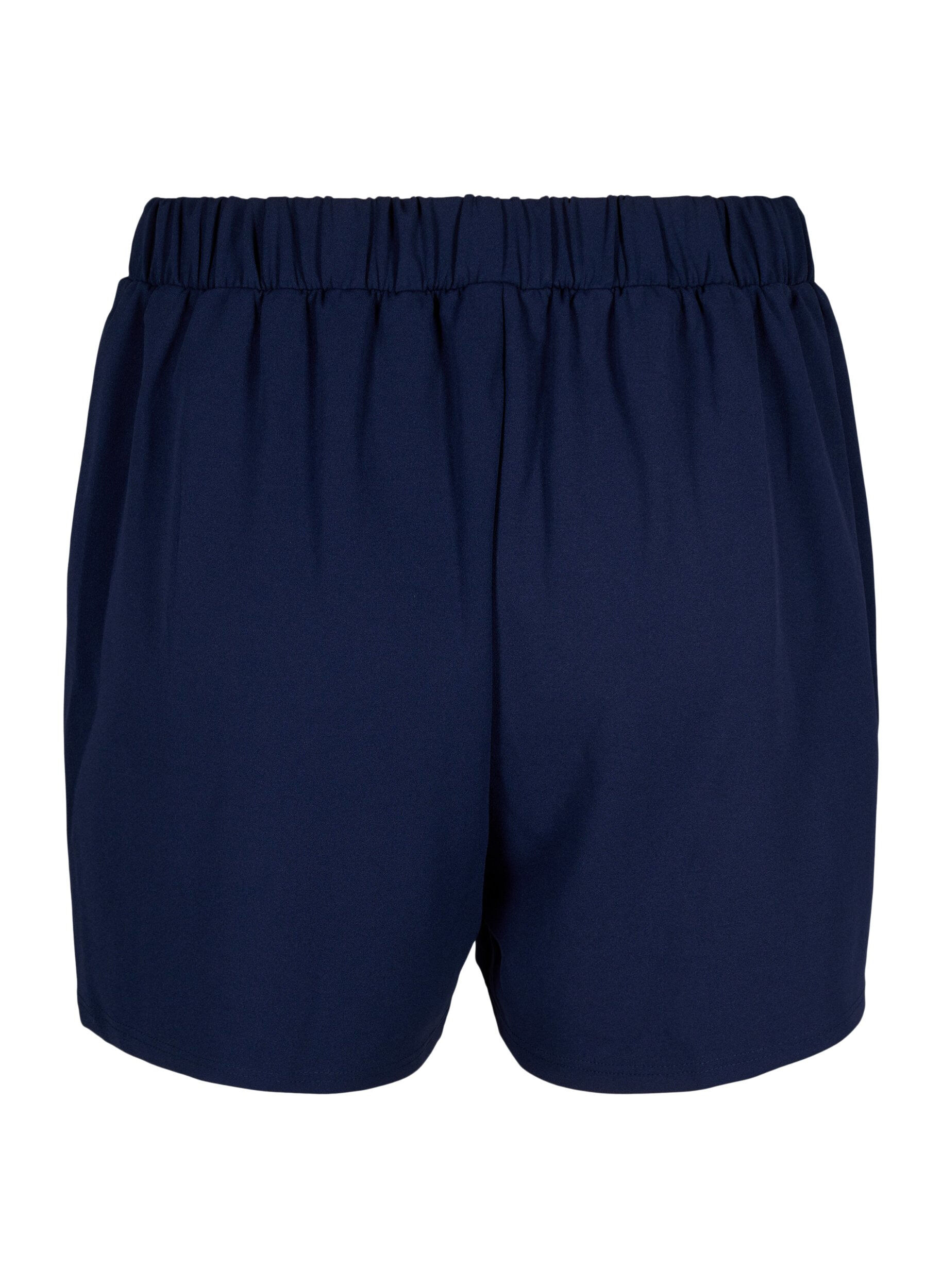 Zizzifashion FLASH - Loose shorts with pockets, Blue, Packshot image number 1