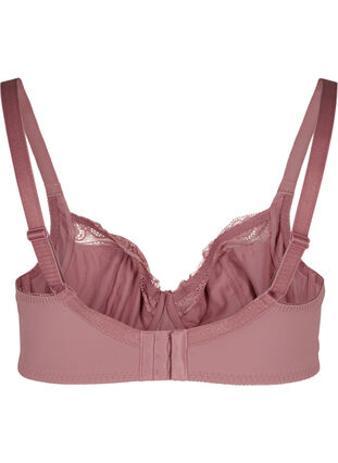 Figa underwired bra with lace, Wistful Mauve, Packshot image number 1