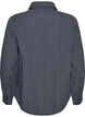 Checked shirt with rhinestones, Blue, Packshot image number 1