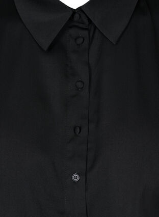 Loose classic shirt collar, Black, Packshot image number 2