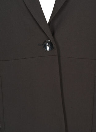 Classic vest with pockets, Black, Packshot image number 2