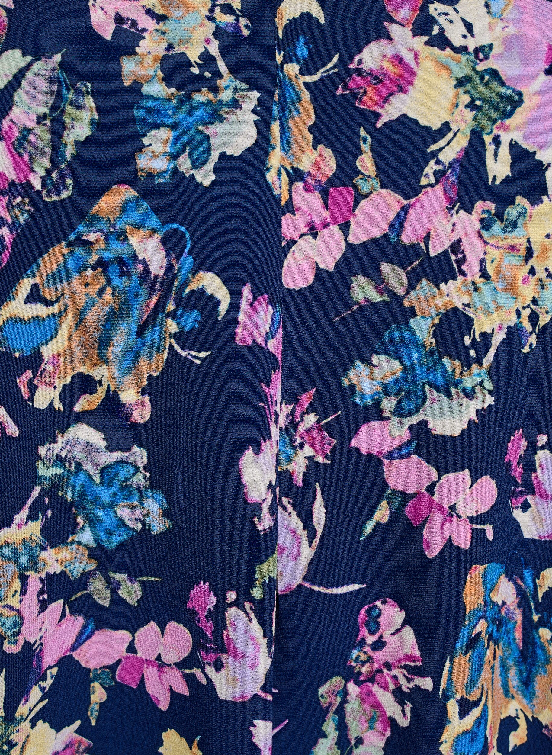 Zizzifashion Viscose A-line dress, Blue, Packshot image number 2