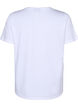 FLASH - T-shirt with motif, Bright White Love, Packshot image number 1