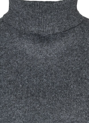 Rib-knitted neckwarmer, Grey, Packshot image number 2