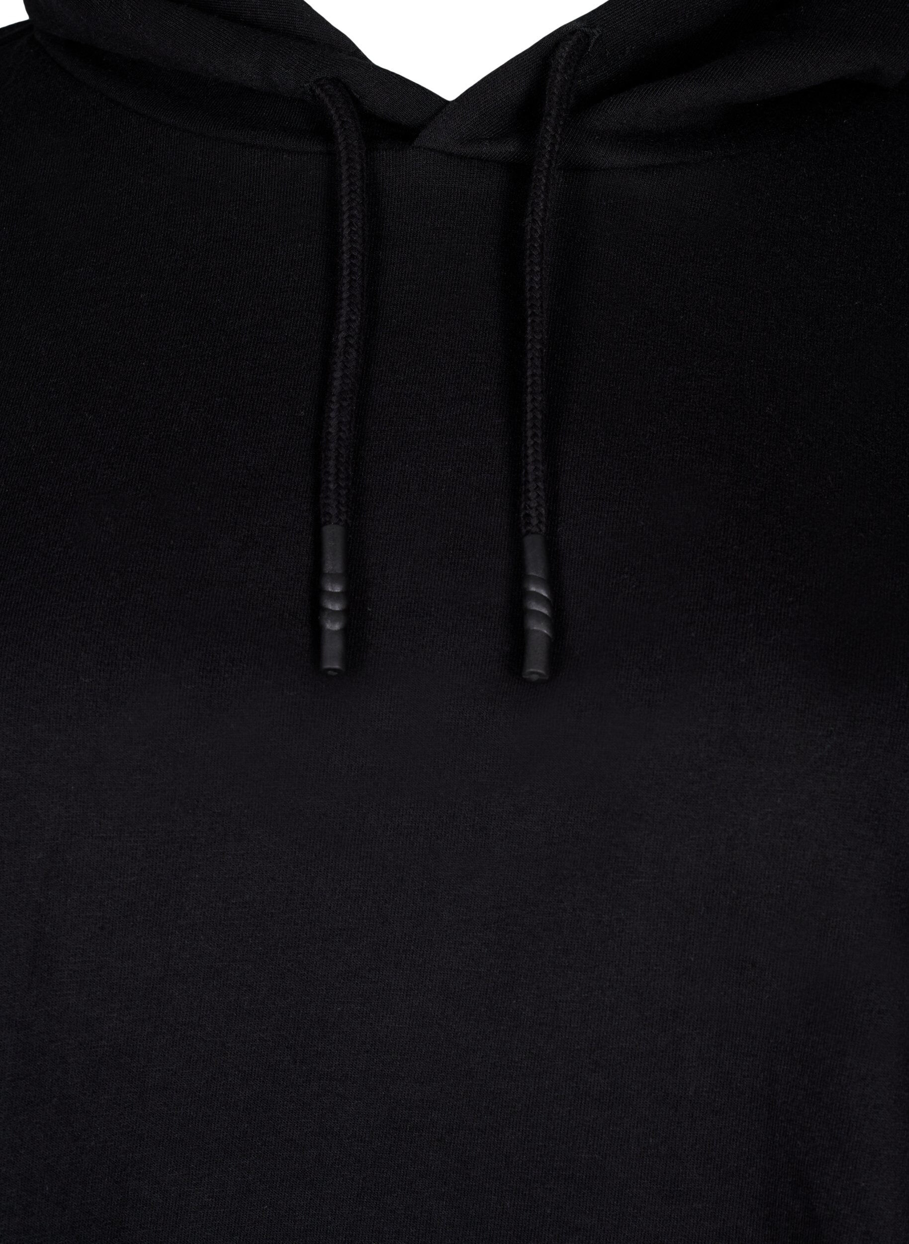 Zizzifashion Sweat hoodie, Black, Packshot image number 2