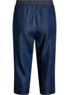 Lyocell culotte trousers with wide legs and denim look, Blue, Packshot image number 1