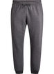 High-waisted sweatpants, Dark Grey, Packshot image number 0