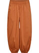 Balloon trousers with pockets and an elasticated waistband, Brown, Packshot image number 0