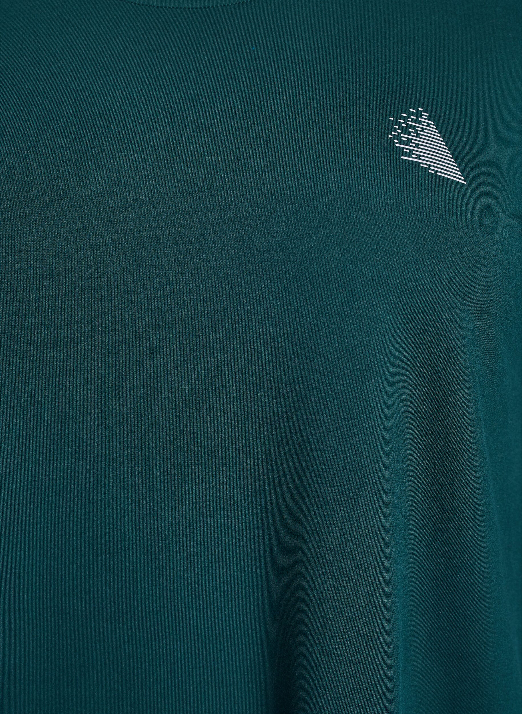 Zizzifashion Workout top with 3/4 sleeves, Green, Packshot image number 2