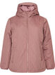Lightly padded jacket with diamond quilt, Rose, Packshot image number 0
